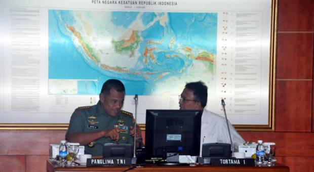 Panglima TNI Pimpin Acara Taklimat Akhir
