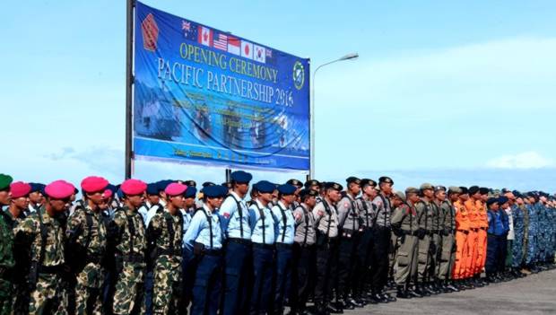 Asops Panglima TNI Buka Pacific Partnership 2016 di Padang