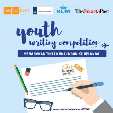 Ingin Tiket ke Belanda Ikuti Youth Writing Competition!